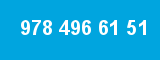 978 496 61 51 978 496 61 51